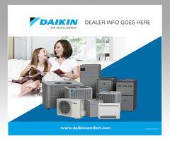 Daikin-Family Dealer 8FT Eurofit Pop Up Display V3