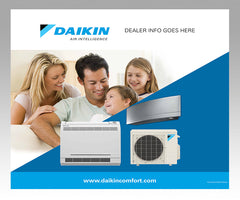 Daikin-Dealer 8 FT Eurofit Pop Up Display