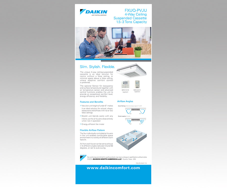 Daikin-Banner-VRV-4-Way Ceiling Suspended Cassette