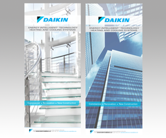 Daikin Commercial Retractable Set of 2 Banners