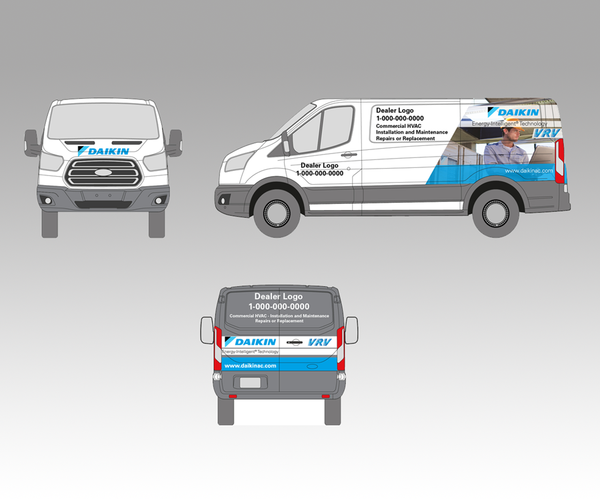 Daikin VRV Vehicle Truck Kit 1 - Get Quote | DaikinComfort